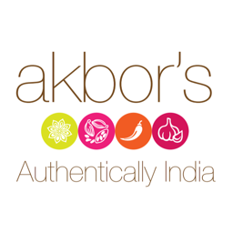 Akbors Indian Restaurant & Takeaway logo.